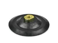 Gumiran brusni disk velcro 125 mm M14 za kotne brusilnike