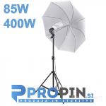 Foto studio dežnik 83cm - 85W (400W)