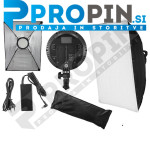 LED softbox komplet 50x70cm 48W