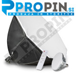 Softbox 60W LED, oktagon 65cm