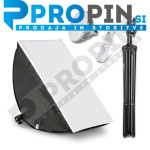 Softbox komplet 40x60cm, 60W LED + stojalo