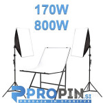 Svetlobna miza 60x100cm - komplet 170W (800W)