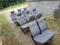 vw transporter t4 sedeži