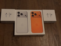 Apple iPhone 17 Pro 256 GB Silver, Cosmic Orange + AirPods 4 Nov+Račun