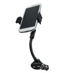 NOVO - Avto držalo za telefon in polnilec - ( 2x USB polnilni izhod )