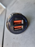 Avto polnilec 2x usb 5V 3.5A