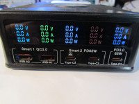 Blitzwolf 868H omrežni polnilnik, 2xUSB-A, 3xUSB tip C, 160 W