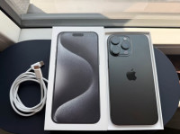 iPhone 15 Pro Max 256 GB Črni Kot nov