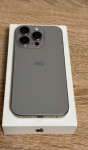 iPhone 15 Pro Titanium Natural 128 GB — Vrhunsko stanje z jamstvom