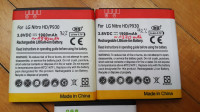 Kar dobro ohranjene 3 generične baterije (1370, 1370 in 1453 mAh)