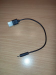 Krajši kabel za polnjenje mobilnih telefonov
