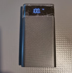 Powerbank 20.000mAh, 2xUSB + LED luč