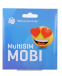 SIM kartica ( nov  paket MULTISIM MOBI ) + dobroimetje 25,00 eur