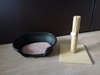 Praskalnik in ležišče za mačke