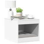 vidaXL Omara za mačje stranišče bela 47x59x42 cm inženirski les