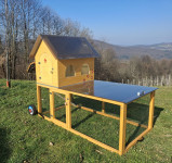 Kokošnjak ČIBA ULTRA LIGHT 5 na kolesih