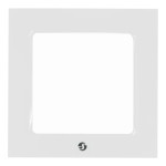 Shelly Wall Frame 1 okvir za stensko stikalo bel