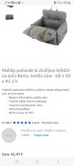 POTOVALNO ZLOŽLJIVO LEŽIŠČE ZA PSA