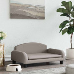 vidaXL Pasja postelja taupe 70x45x30 cm blago