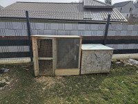 Podarim dvodelno hiško za račke ali kokoši