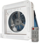 14” Strešno okno z ventilatorjem