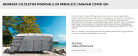 Celoletno pokrivalo za prikolice Brunner 12M - NOVO