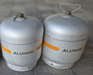 2x plinska jeklenka ALUmini 2,7kg