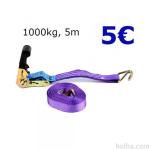 Povezovalni trak - Gurtna 1t, 5m, za privez tovora