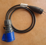 priključni kabel za počitniško prikolico ali camper