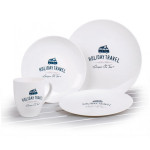 Set krožnikov Holiday Travel PLA 8 delni za 2 osebi