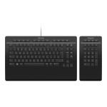 3DConnexion tipkovnica Pro z številsko tipkovnico, nemška QWERTZ tipko