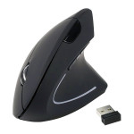 Brezžična miška Equip Optical Ergonomic USB za desničarje, črna