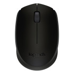 Brezžična miška Logitech B170 črna, 3 gumbi