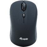 Brezžična optična miška Equip, USB mini, R+L, črna