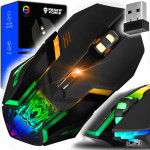 Brezžična optična USB igralna miška 3200DPI  2,4Ghz