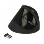 DELOCK Ergonomska USB miška, vertikalna - brezžična