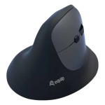 Ergonomska miška Equip DM 2,4 GHz + BT 6 gumbov desna, črna