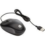 HP potovalna miška USB, optična, 1000 DPI, črna