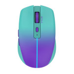 INCA miška IWM-511RM 1600 DPI, vrtljiva in Bluetooth, 6D gumbov, modra