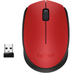 Logitech M171 Wireless rdeča
