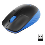 Logitech M190 brezžična optična miška Blue 1000 DPI