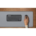 Logitech Pebble Mouse 2 M350s Bluetooth grafitna miška z tihim klikom