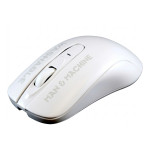 Man & Machine C Mouse brezžična medicinska miška, bela, 1000 DPI,