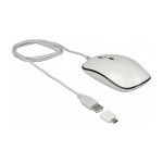 Optična namizna miška s 4 gumbi USB Type-A + USB Type-C™