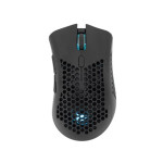 WHITE SHARK brezžična gaming miška LIONEL črna