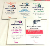 ENOMINUTNI VODJA - dr. Kenneth Blanchard - VEČ KNJIG