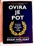 Knjiga nova Ovira je pot, avtor: Ryan Holiday