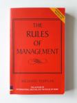 THE RULES OF MANAGEMENT, RICHARD TEMPLAR