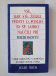 VSE, KAR STE ŽELELI VEDETI O POSLIH, BI SE LAHKO NAUČILI PRI MICROSOFT