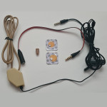 PROFI miniaturna SPY slušalka v KOŽNI BARVI, slušalke, model 2025